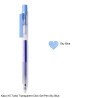 Kaco K5 Turbo Transparent Click Gel Pen in 20 Different Colors