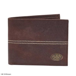 Swiss Military LW-34 Leather and Brown Wallet