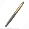 Sheaffer VFM 9427 Glossy Light Gray with PVD Gold-Tone Trim Fountain Pen