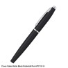 Cross Calais Matte Black Rollerball Pen AT0115-14