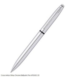 Cross Avitar Shiny Chrome Ballpoint Pen AT0102-19