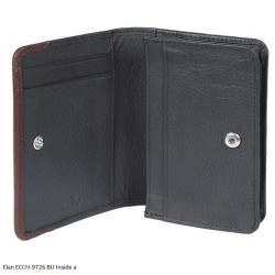 Elan ECCH-9726 BL - RFID Black Business and Card Holder