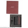 Elan EGS-6052 BL - RFID Black Business and Card Holder + Pen