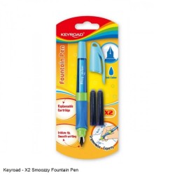 Keyroad X2 Smoozzy Fountain Pen Ink Blue
