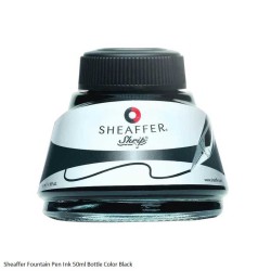 Sheaffer Fountain Pen Ink 50ml Bottle Color Black