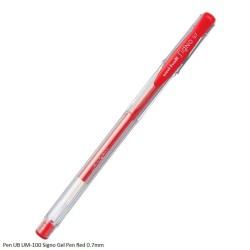 Uni-Ball Signo UM-100 Gel Pen in 0.7mm and 0.8mm Assorted Colors