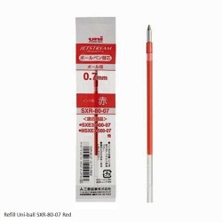 Refill Uni-ball SXR-80-07 for uni-ball Jetstream 4and1 Ink Color Black, Blue, Green and Red