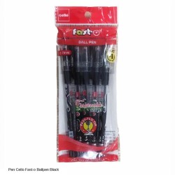 Pen Cello Fasto Ball Pen in Black, Blue, Green and Red Ink