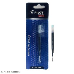 Ball Pen Refill Pilot 111 0.7mm for MR Series Black and Blue