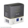 Parker Fountain Pen Ink Quink 30ml in Black and Blue Shades