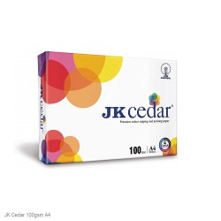 Jk Cedar 100gsm Size A4  Premium Colour Copying and Printing Paper