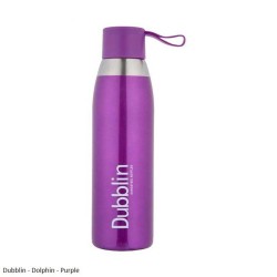 Dubblin Dolphin 1000 Water Bottle Purple