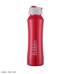 Dubblin Rider 750 Water Bottle Red