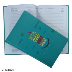 2024 768PP17 Smile Theme Diary 1 Date a Page A5 Size