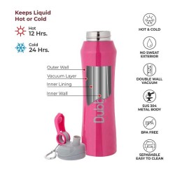 Dubblin Trendy 900 Water Bottle Pink