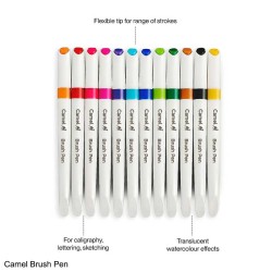 Camel Brush Pen 12 shades