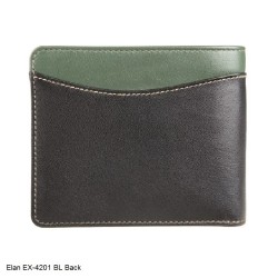 Elan EX-4201 Bifold Card Wallet with Flap and Money Clip