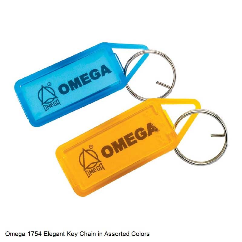 Omega 1754 Elegant Key Chain - Assorted Colors