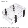 Omega 1758 UT Ultra Line - Executive File Tray with Top - Color Clear