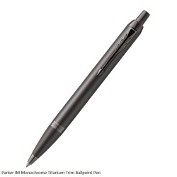 Parker IM Monochrome Titanium Trim Ballpoint Pen