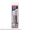 Camel Synthetic Gold Brushes Mix Sr 66 and 67 4Pcs Set