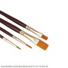 Camel Synthetic Gold Brushes Mix Sr 66 and 67 4Pcs Set
