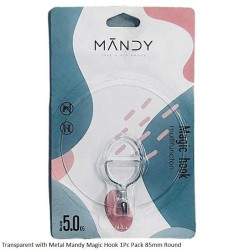 Transparent with Metal Mandy Magic Hook