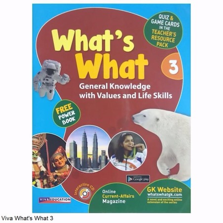 Viva - What's What 3 General Knowledge with Values and Life Skills 2018