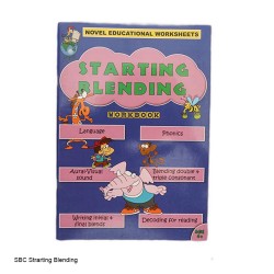 Starting Blending - Novel Educational Worksheets Age 4+