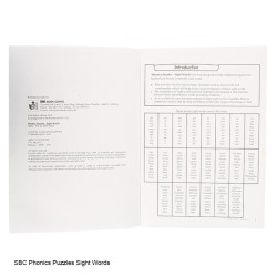 Phonics Puzzles Sight Words - Novel Educational Worksheets Age 5 and Above