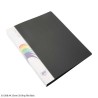 SI S308 A4 25mm 2D Ring File Black