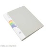 SI S308 A4 25mm 2D Ring File Grey
