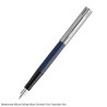Waterman Allure Deluxe Blue Chrome Trim Fountain Pen