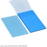 Jags Transparent Sticky Note 50 Sheet 2X3 Blue JTSN2X3BE