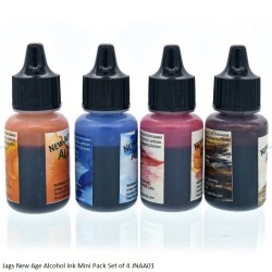 Jags New Age Alcohol Ink Mini Pack Set of 4 JNAA01