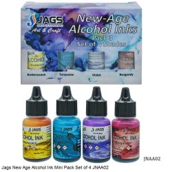 Jags New Age Alcohol Ink Mini Pack Set of 4 JNAA02