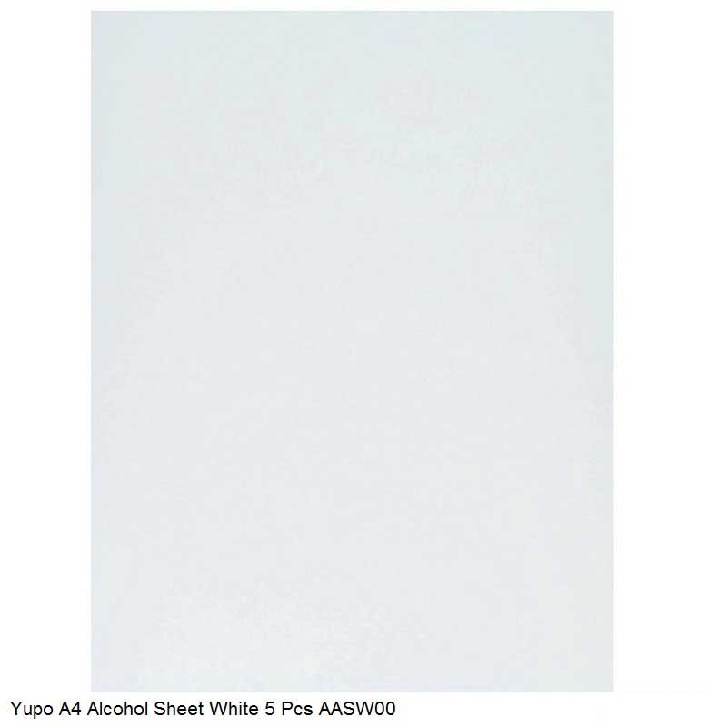 Jags Yupo A4 Alcohol Sheet White 5 Pcs AASW00