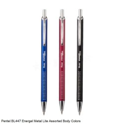 Pentel Energel Metal Lite Gel Roller Pen BL447