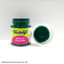 Fevicryl Acrylic Colours - 15ml Each bottle