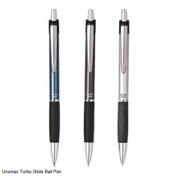 Unomax Turbo Glide Ballpoint Pen Assorted Body Colors