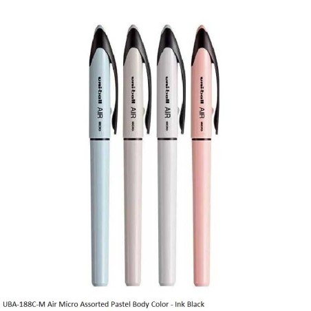 Uni-ball Air UBA-188C-M Micro Roller Ball Pen Assorted Colors