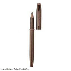 Legend Legacy Roller Pen Coffee, Gold and Gun Metal