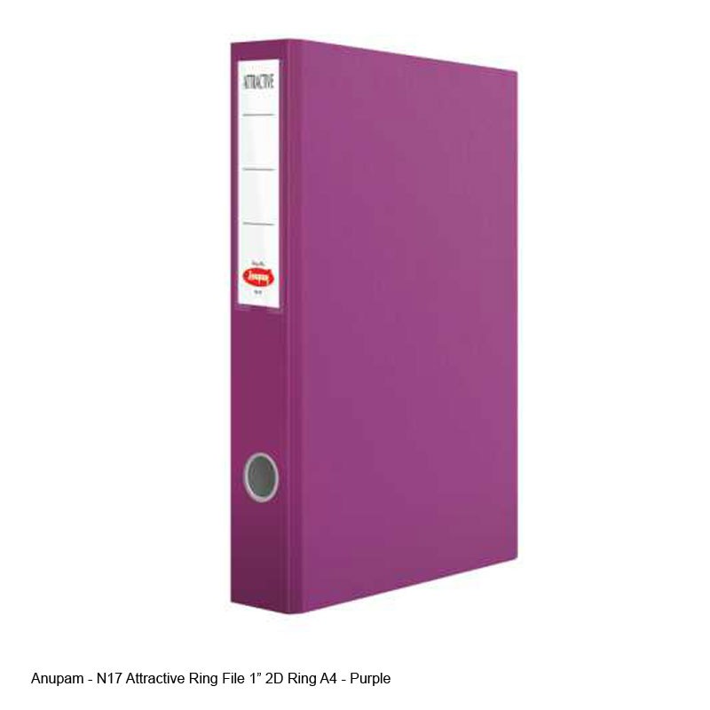 Ring File N17 A4 1inch Purple