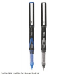 Flair 1800 Liquid Ink Pen in Blue and Black Color