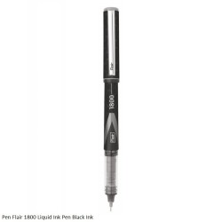 Flair 1800 Liquid Ink Pen Black