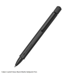 Faber-Castell Hexo Black Matte Ballpoint Pen