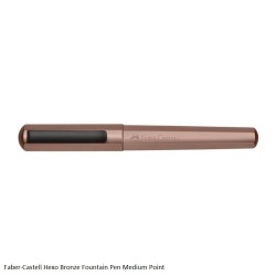 Faber-Castell Hexo Bronze Fountain Pen Medium Point
