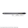 Pentel Energel Gel Roller Pen BL437R2 - Assorted Colors and Metallic Body