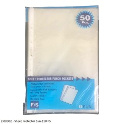 Sheet Protector Punch Pocket SP-310 Sun 150 FS