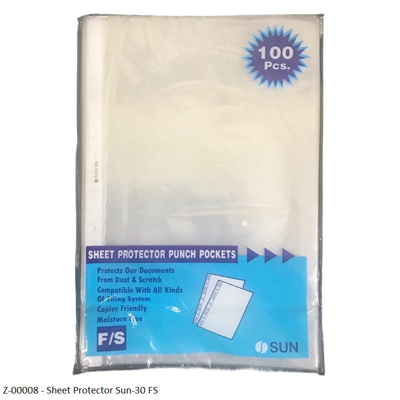 Sheet Protector Punch Pocket SP-310 Sun 30 FS